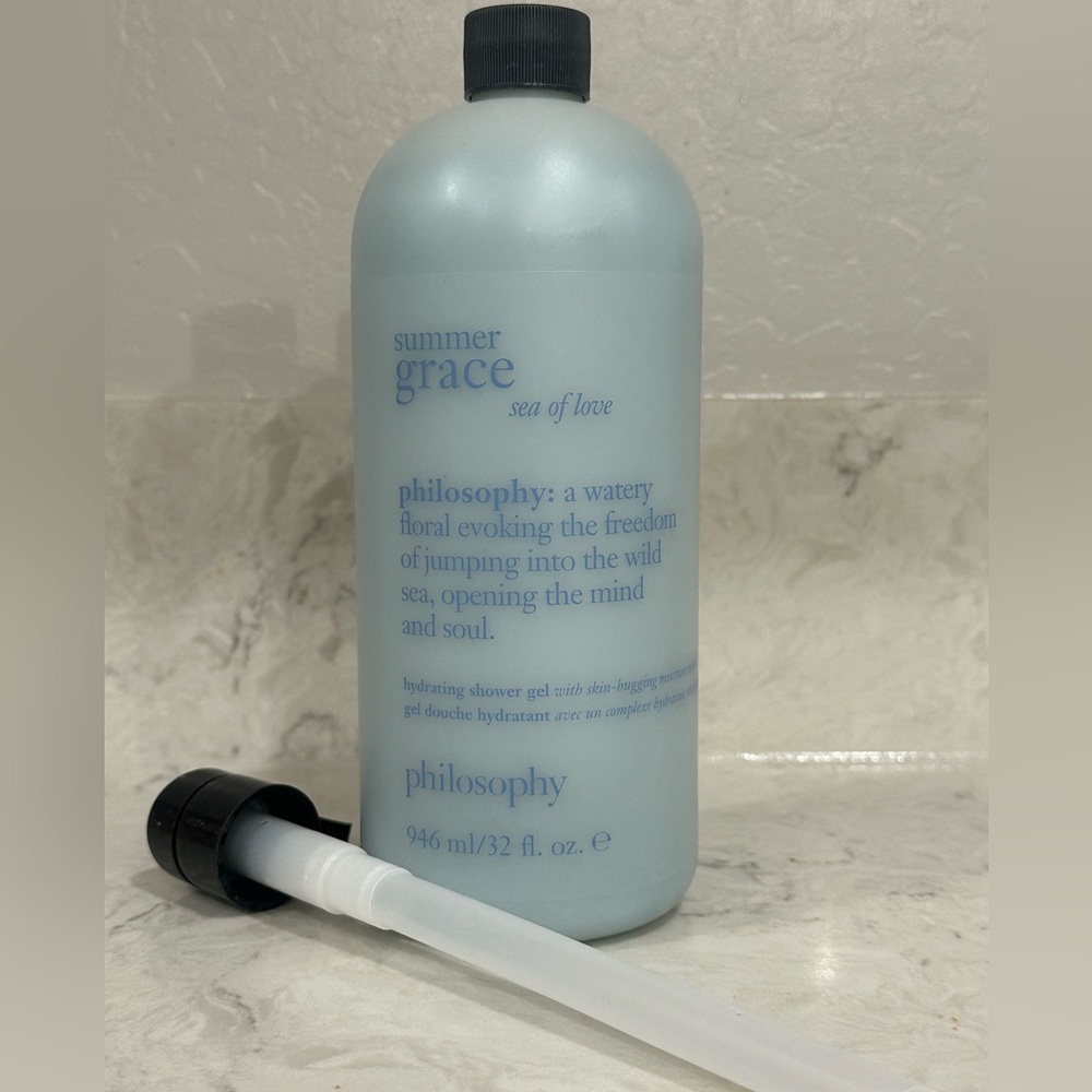 New Philosophy Summer Grace Sea of Love Shower Gel 32 ounce